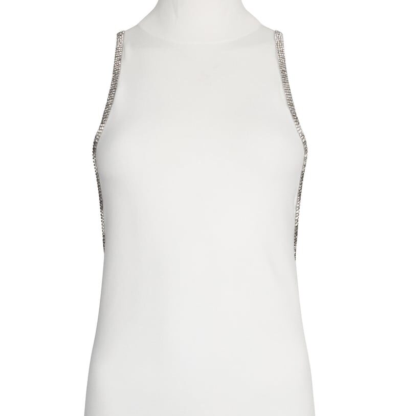 Плетен топ с декоративни камъни Liu Jo