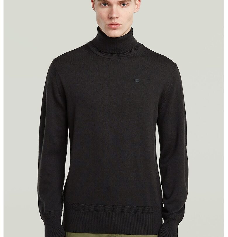 Плетено вълненно поло G-STAR