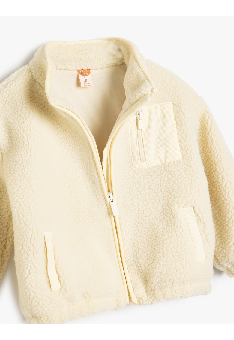 Плюшено яке с цип KOTON