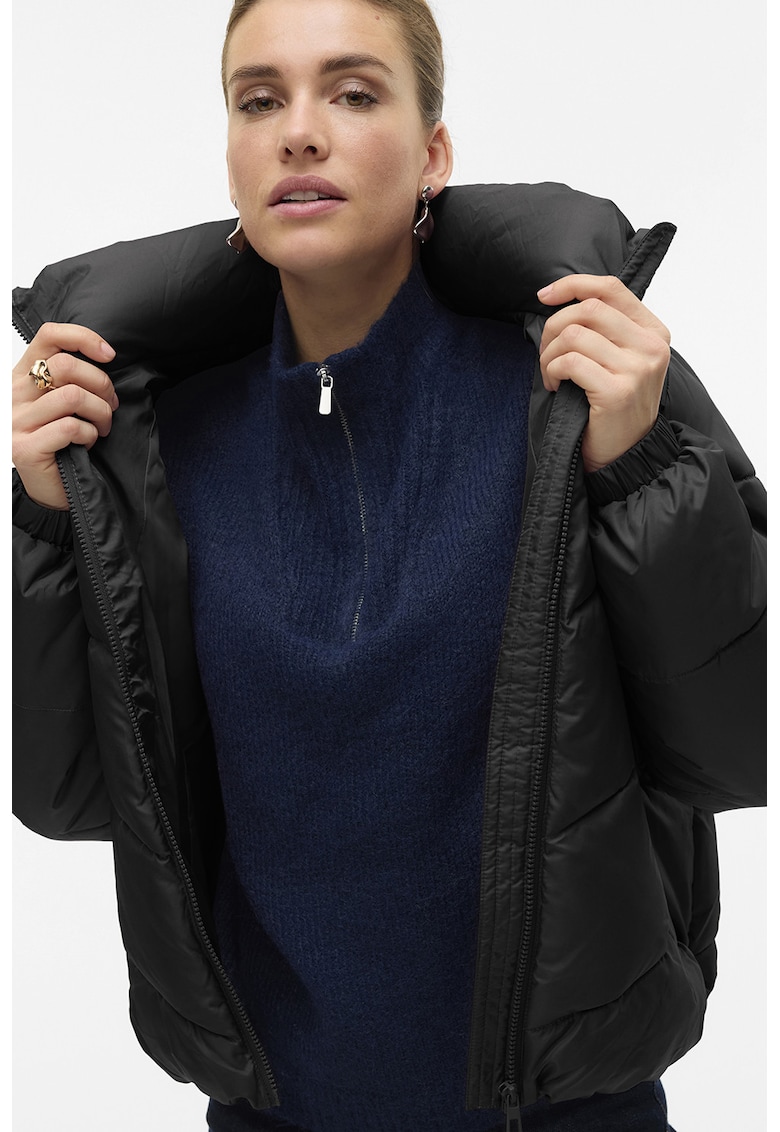 Подплатено зимно яке Ligario с цип Vero Moda