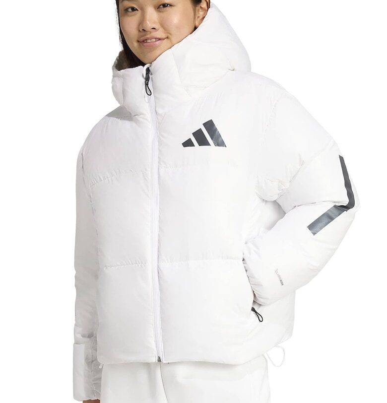 Подплатено зимно яке с висока талия adidas Sportswear