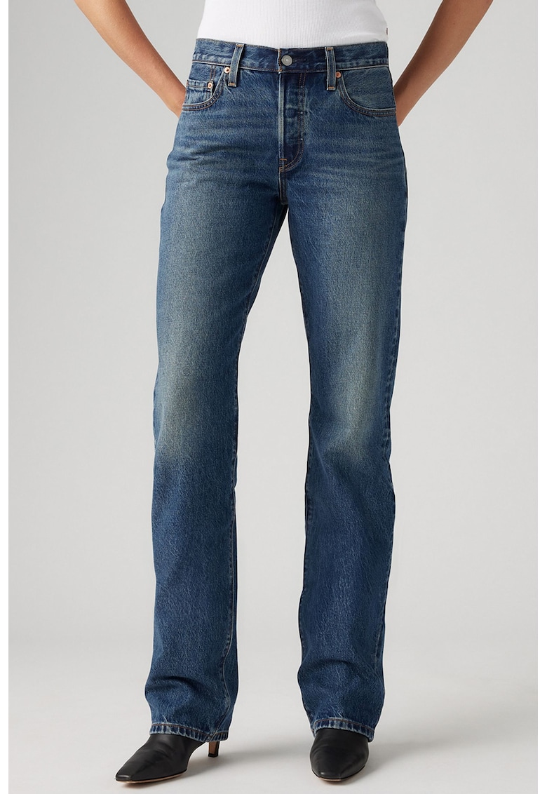 Прави дънки 501® '90s с декоративни камъни Levis