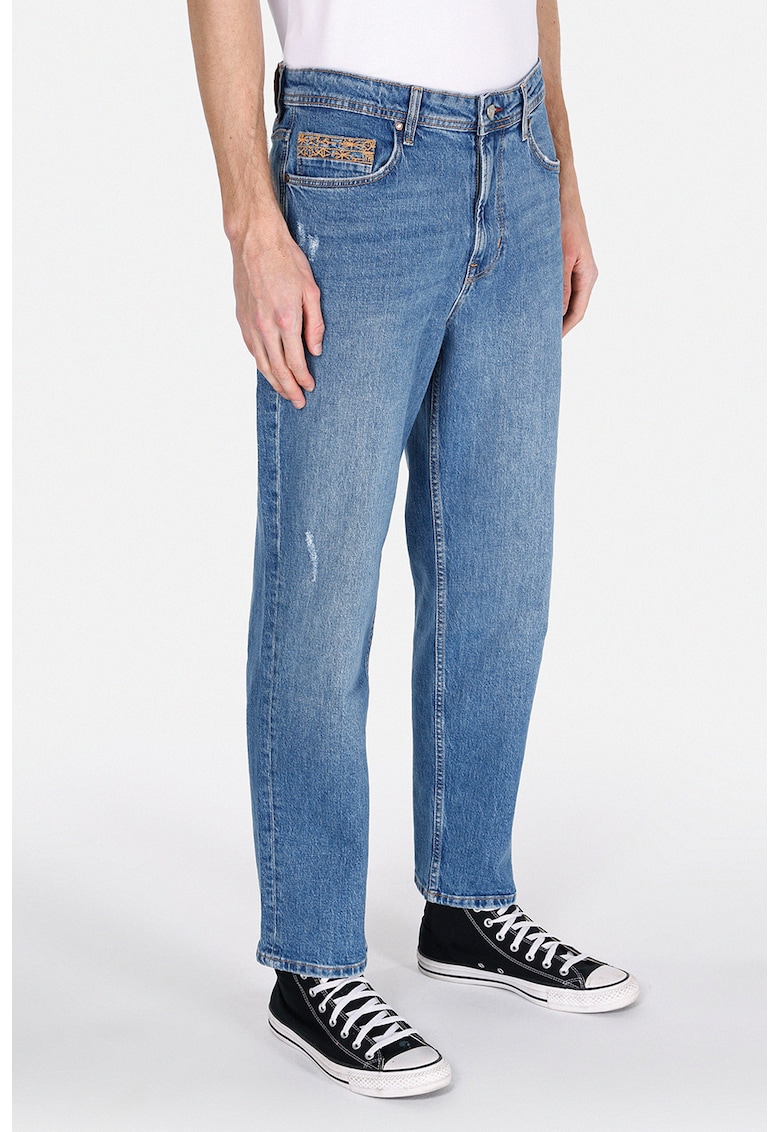 Прави дънки деграде COLINS