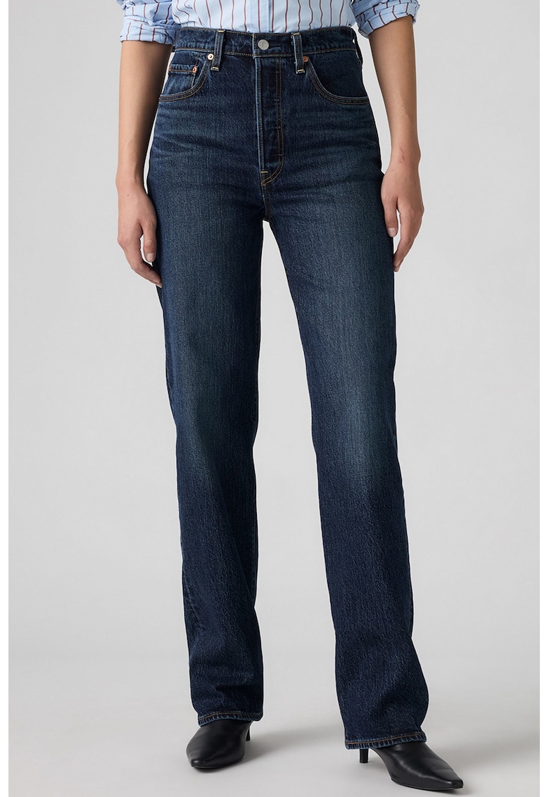 Прави дънки с висока талия Levis
