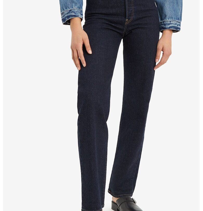 Прави дънки с висока талия Levis