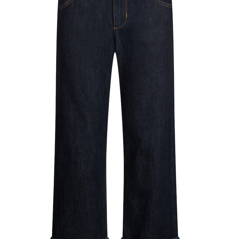 Прави дънки с навит подгъв Liu Jo