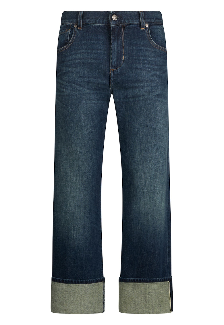 Прави дънки с навит подгъв Liu Jo