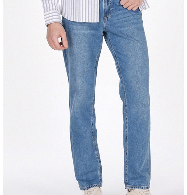 Прави дънки със средновисока талия COLINS