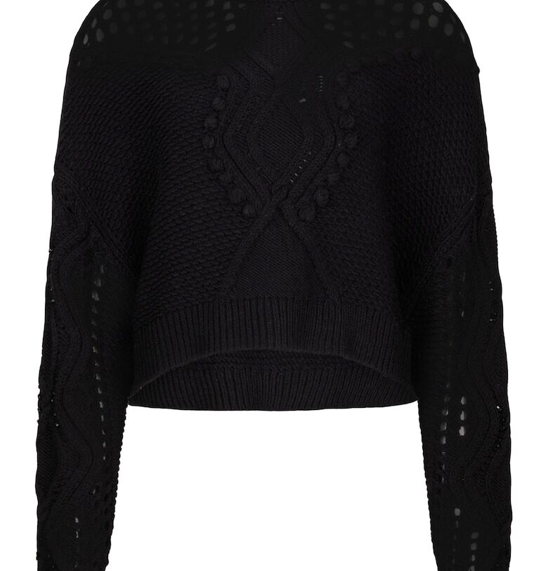 Пуловер с вълна с мъниста Liu Jo