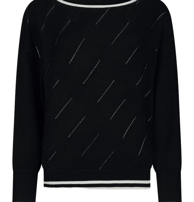 Пуловер с деколте тип лодка Liu Jo