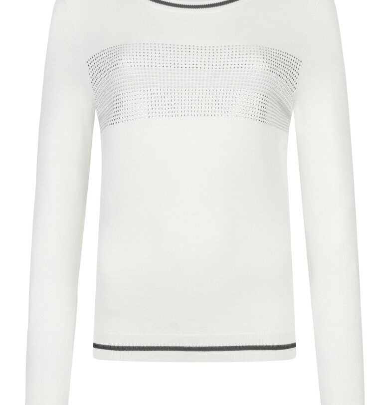 Пуловер с контрасти Liu Jo