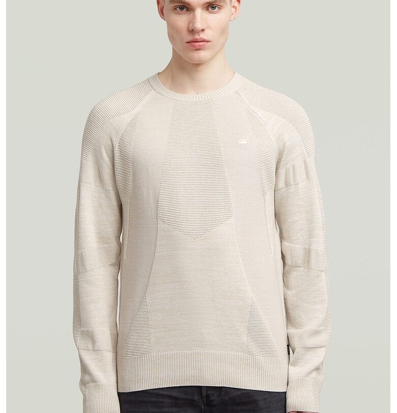 Пуловер с овално деколте G-STAR