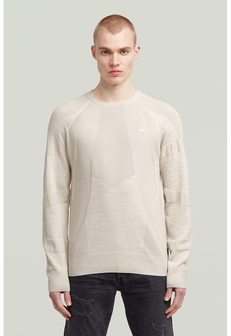 Пуловер с овално деколте G-STAR