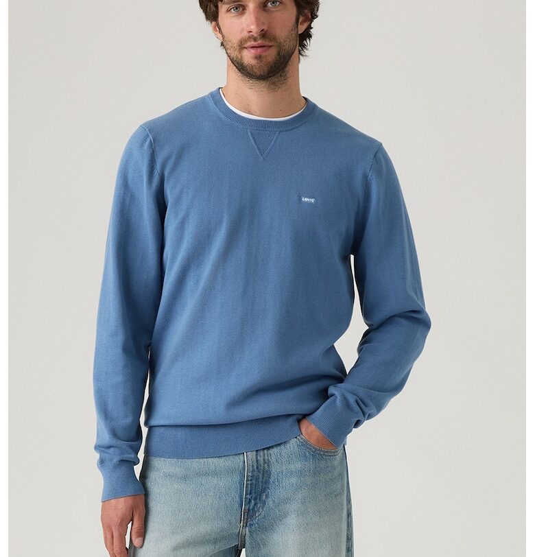 Пуловер с овално деколте Levis