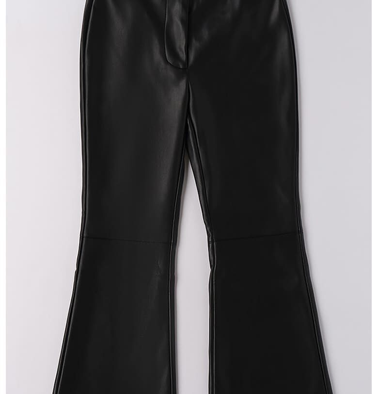 Разкроен панталон от еко кожа IDO