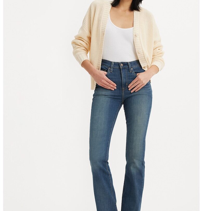 Разкроени дънки 725 с висока талия Levis