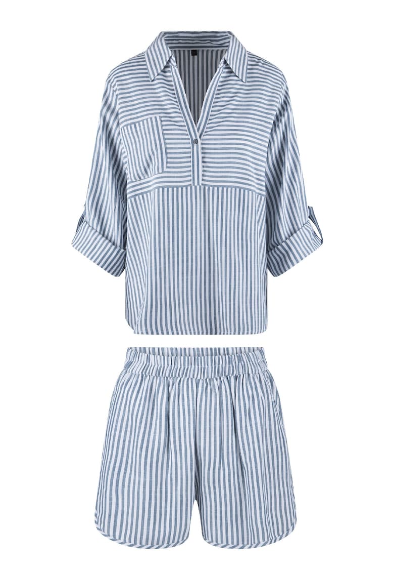 Раирана къса пижама LingaDore