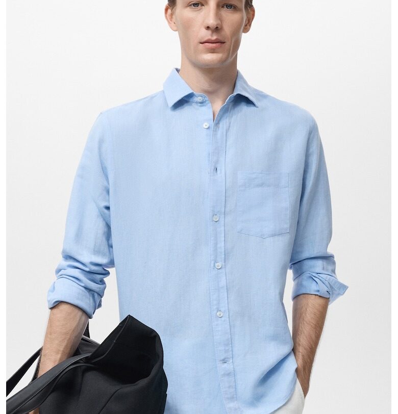 Риза с лен Mango