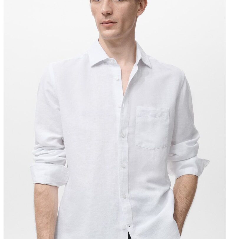 Риза с лен Mango