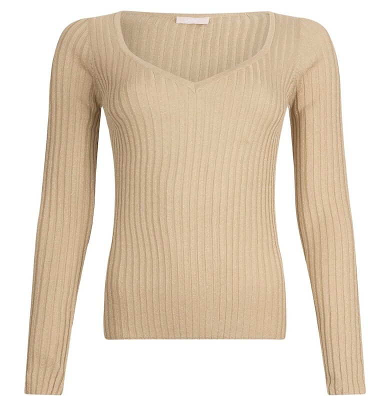 Рипсен шпиц пуловер Liu Jo