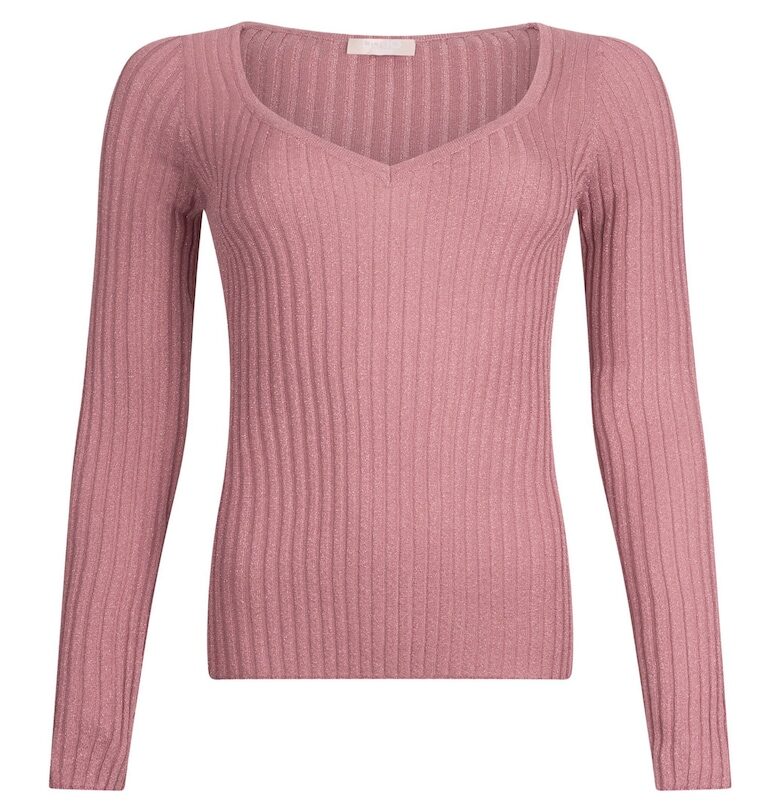 Рипсен шпиц пуловер Liu Jo