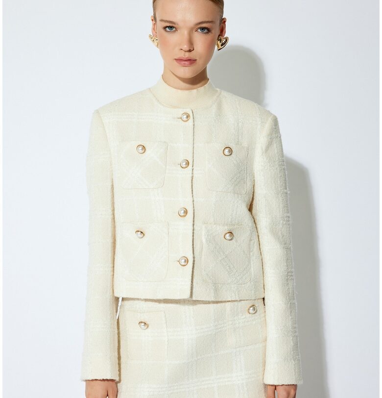 Сако от туид с копчета KOTON