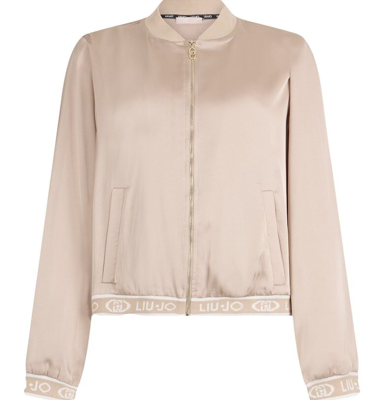 Сатенено яке Bomber с лого Liu Jo