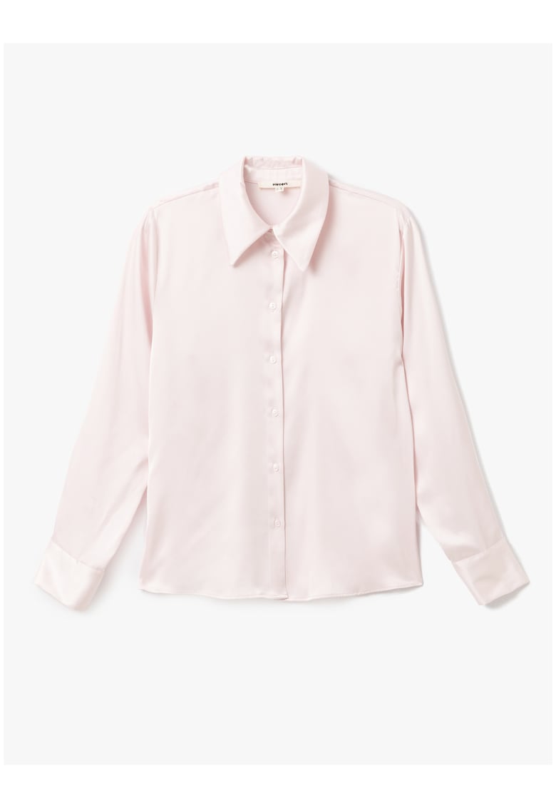 Сатинирана риза с дълги ръкави KOTON