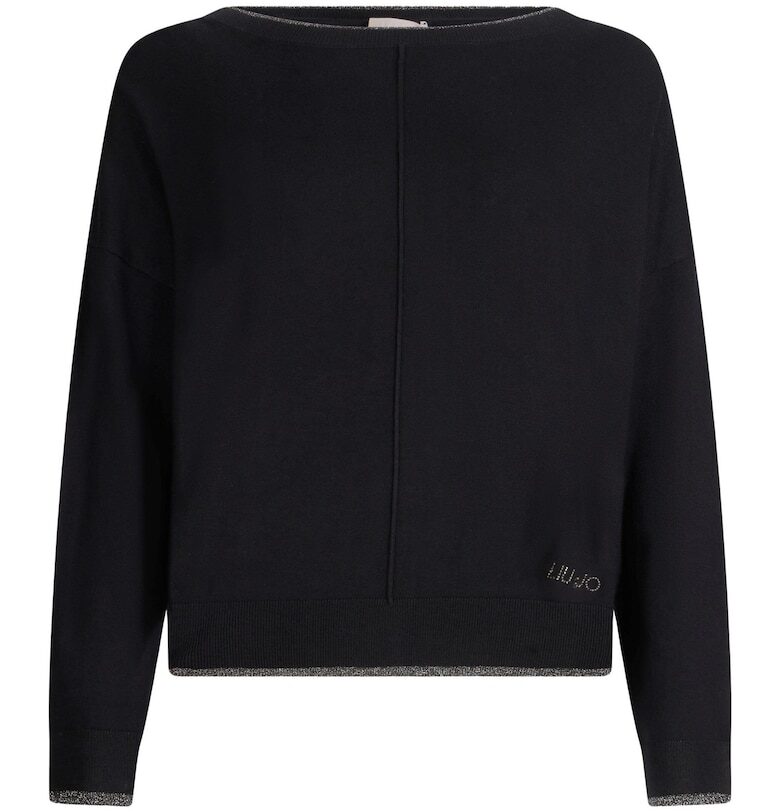 Свободен фино плетен пуловер Liu Jo