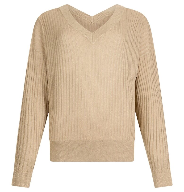 Свободен шпиц пуловер Liu Jo