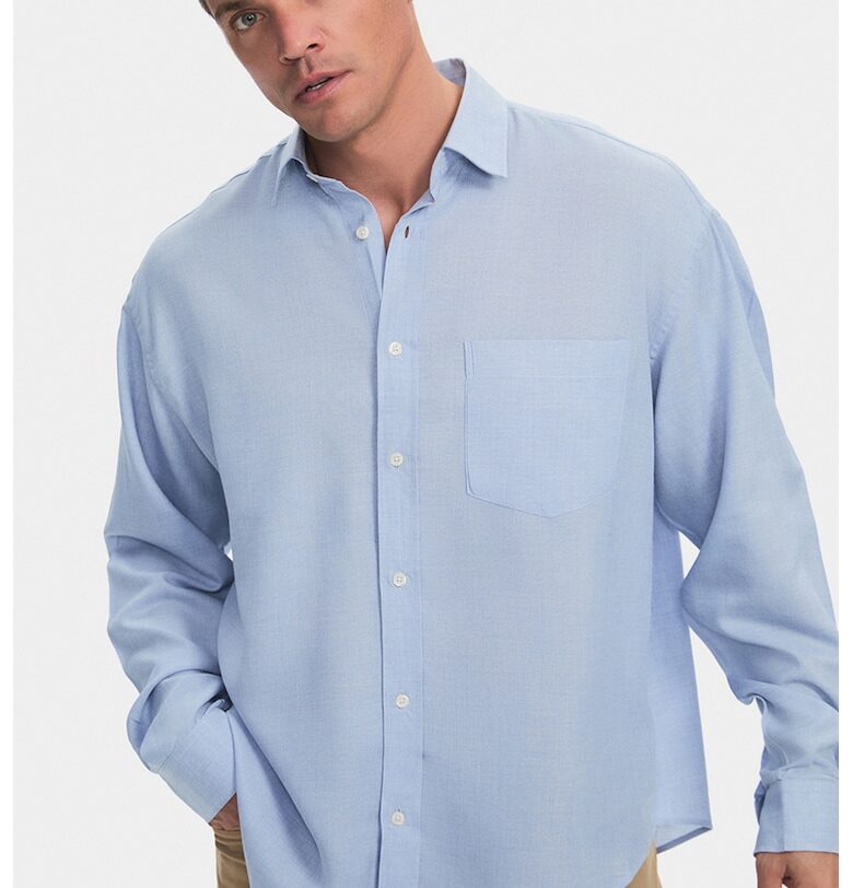 Свободна риза от модал и вълна June