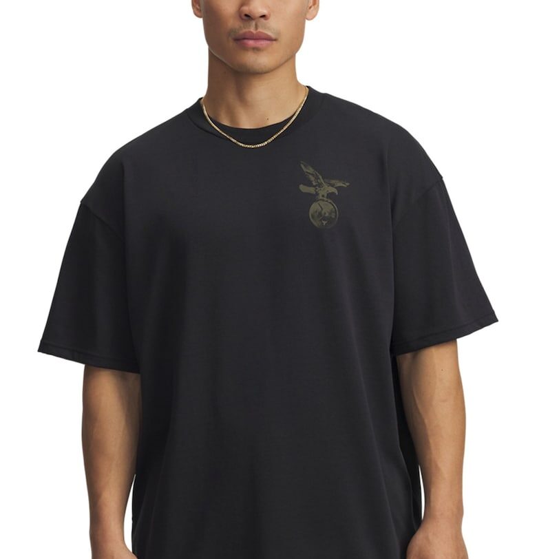 Свободна тениска Project Rock с графична шарка Under Armour