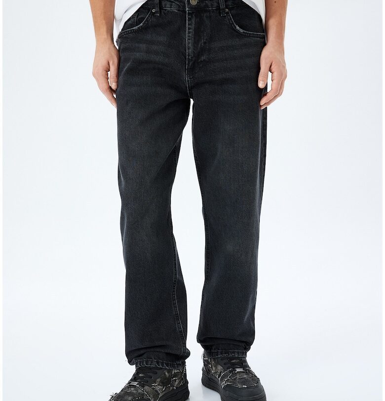 Свободни дънки с миди талия KOTON