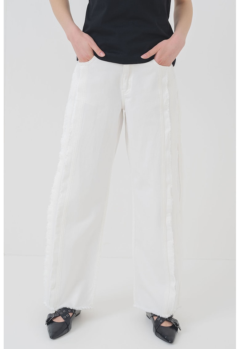 Свободни памучни дънки KARL LAGERFELD JEANS