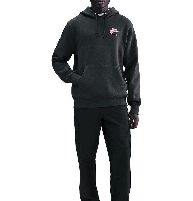 Свободно худи Club с принт Nike