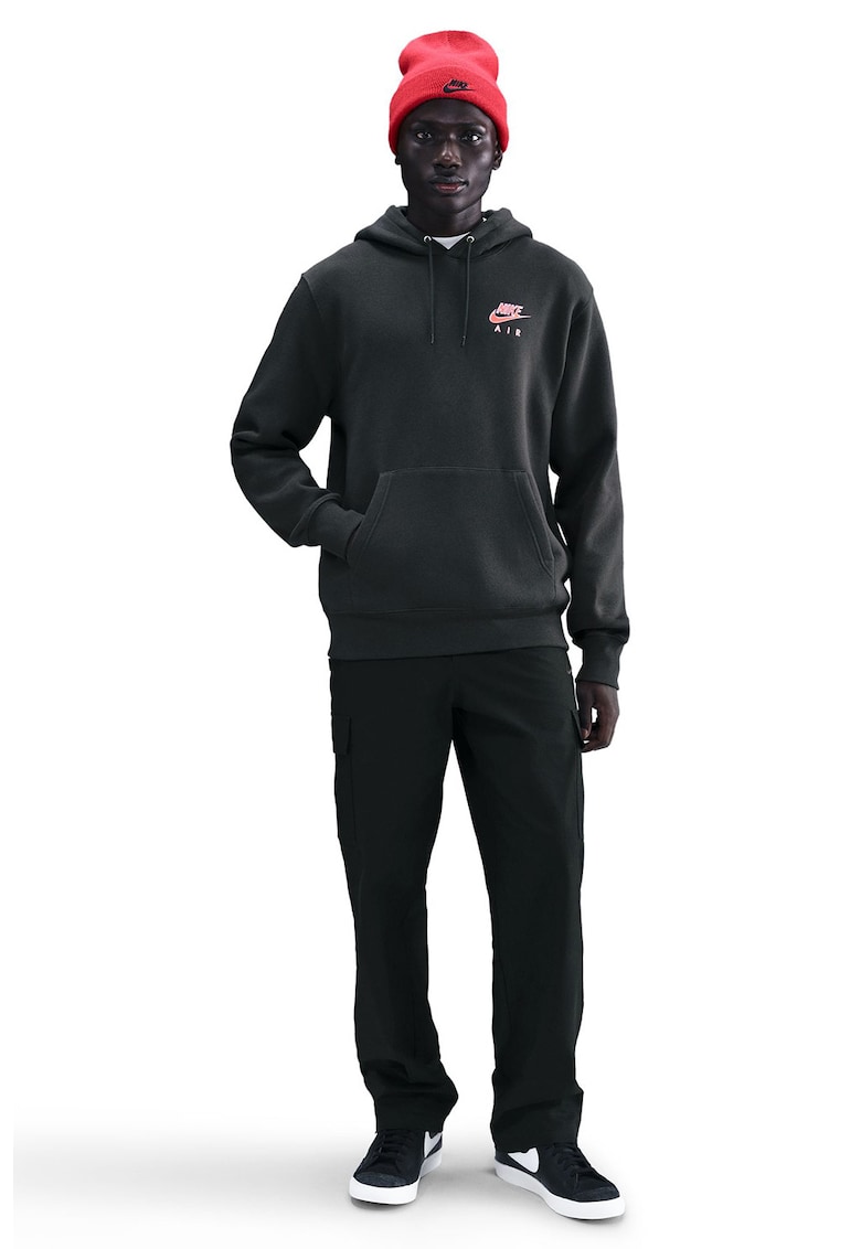 Свободно худи Club с принт Nike