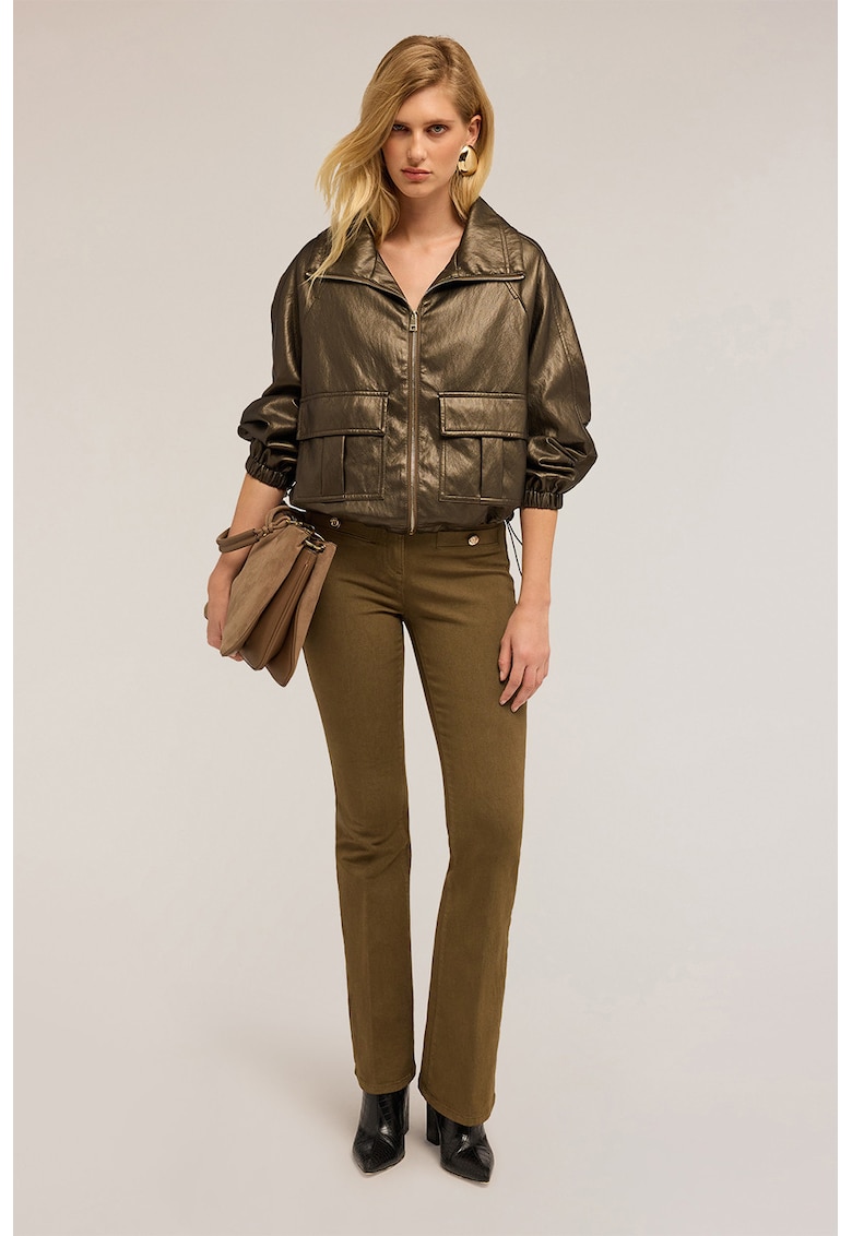 Свободно яке с реглан ръкави Motivi