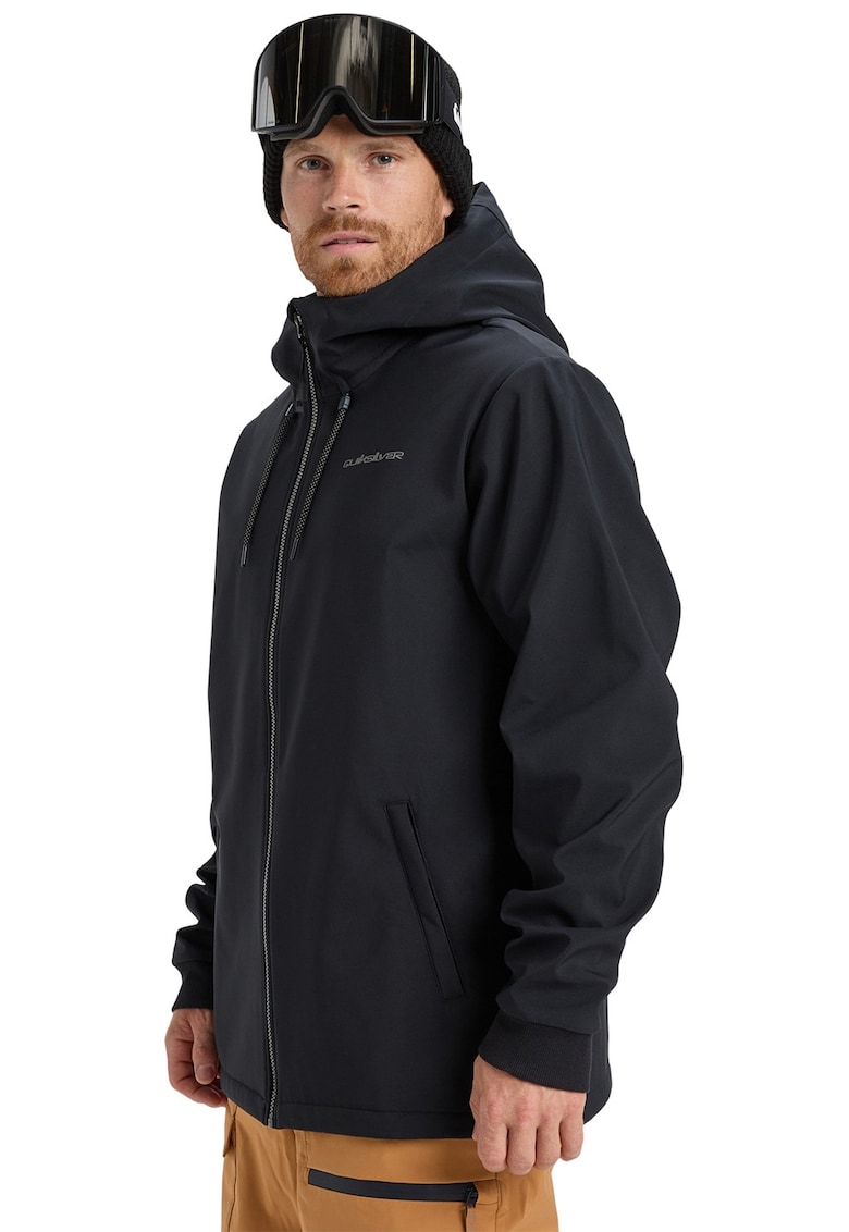 Ски яке Live for the dream с качулка - Черен QUIKSILVER