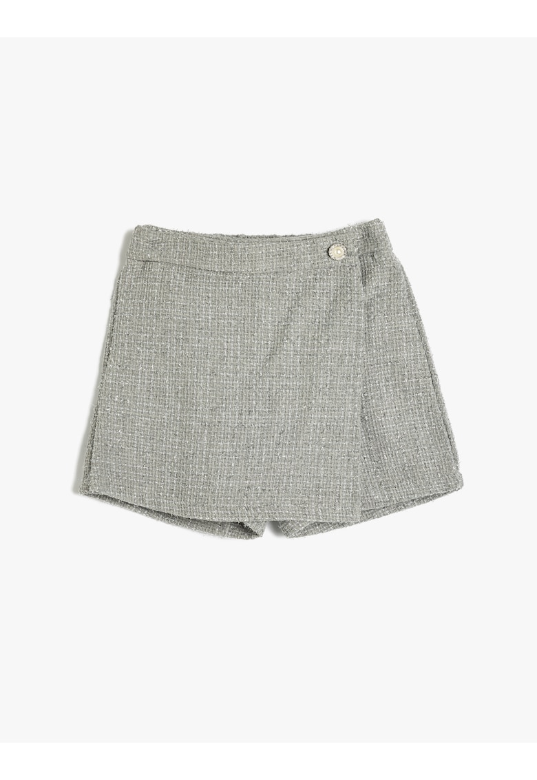 Скорт от туид с еластична талия KOTON