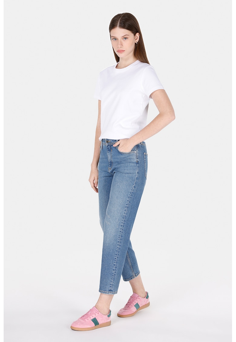 Скъсени дънки със средновисока яка COLINS