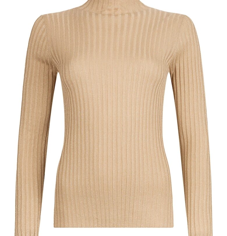 Слим пуловер с яка Liu Jo