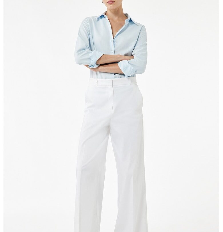 Слим риза с остра яка KOTON