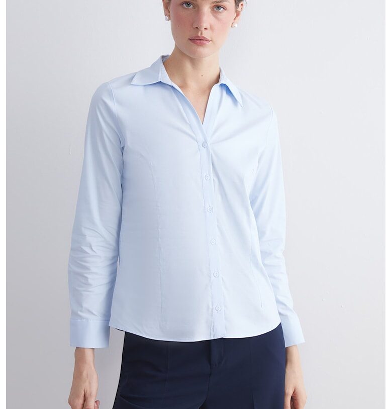 Слим риза с памук LC WAIKIKI