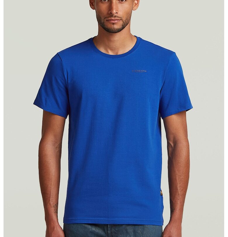 Слим тениска Base с овално деколте G-STAR