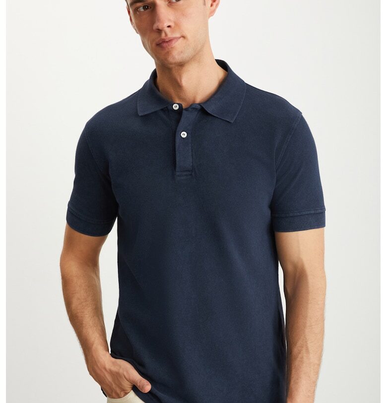 Слим тениска Vernon с яка GRIMELANGE