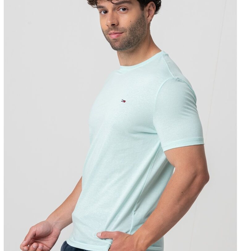 Слим тениска с лого Tommy Jeans