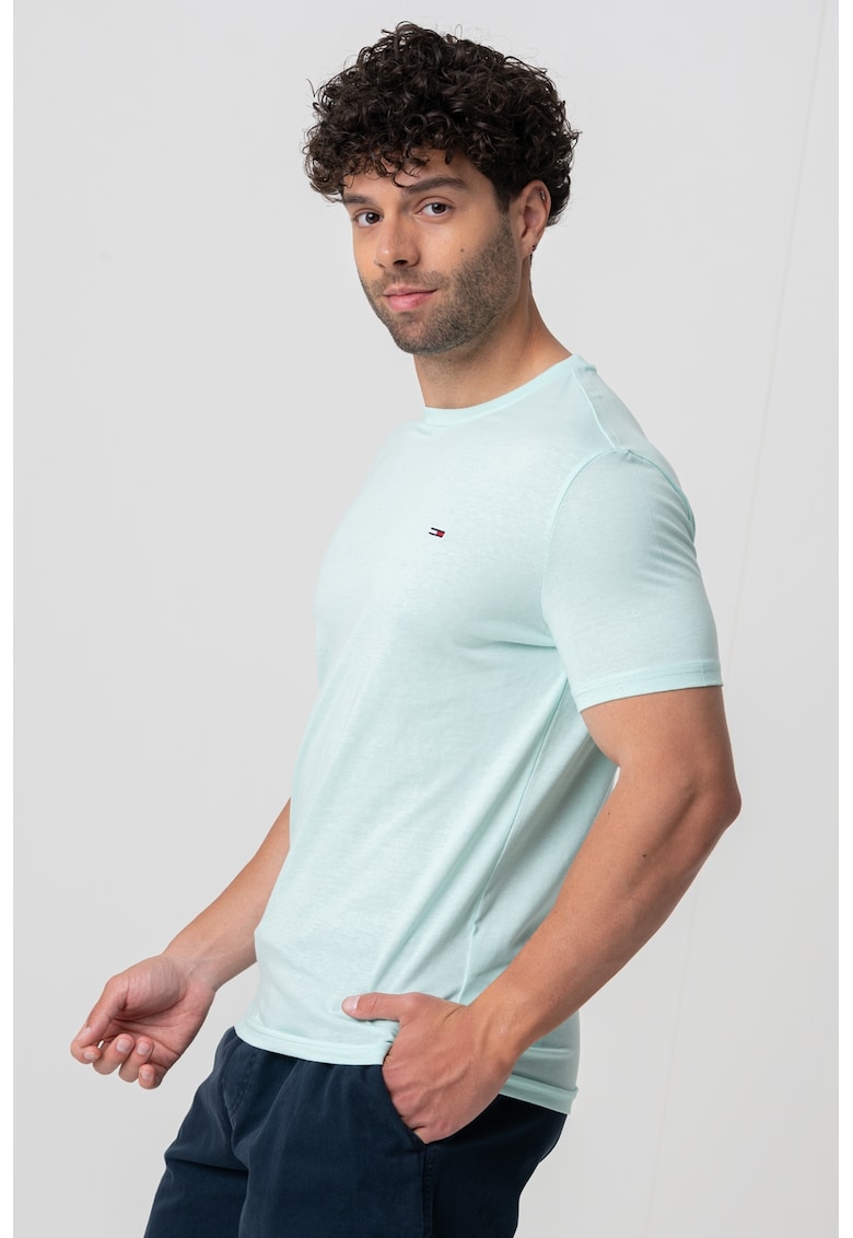 Слим тениска с лого Tommy Jeans