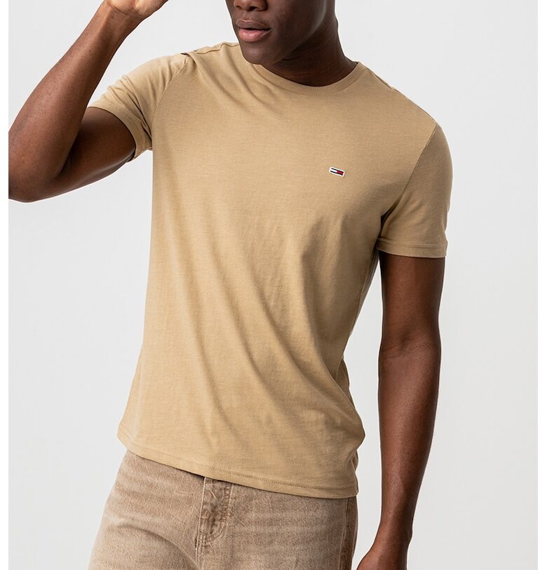 Слим тениска с лого Tommy Jeans