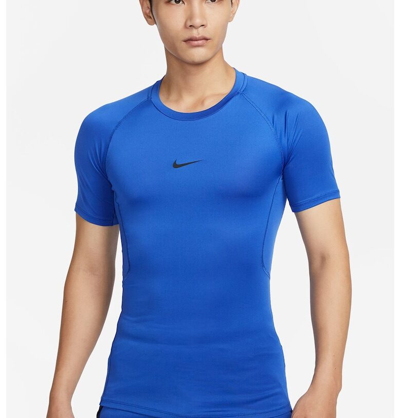 Слим тренировъчна тениска Pro Dri-FIT с ръкави реглан Nike