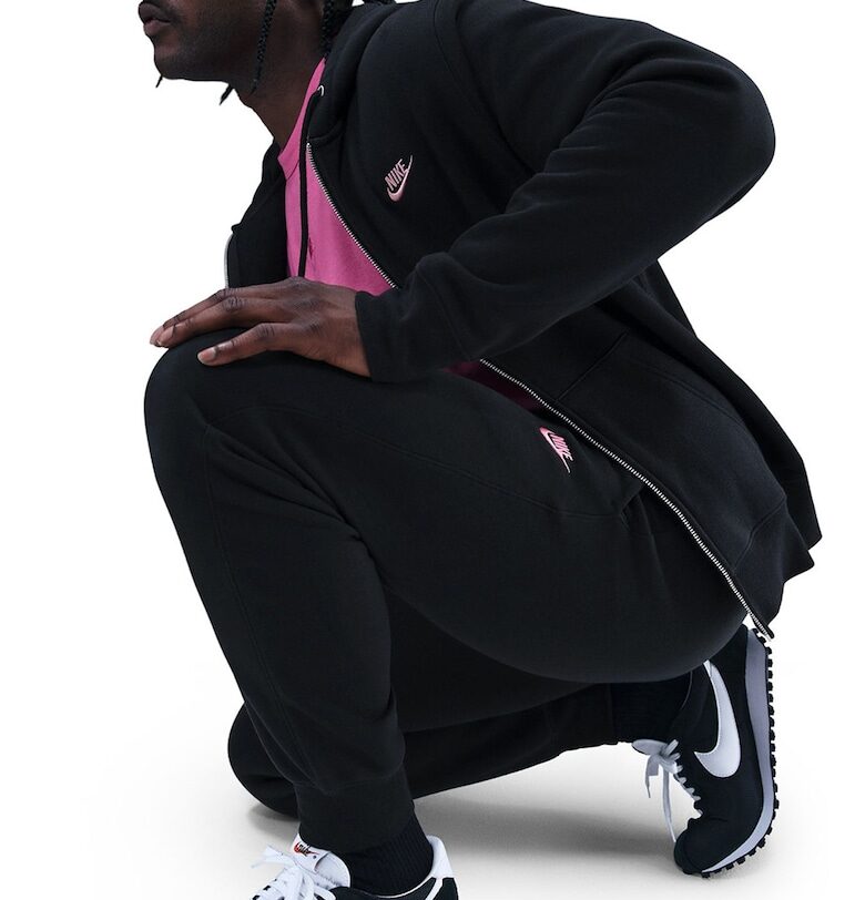 Спортен панталон с връзка и лого Nike